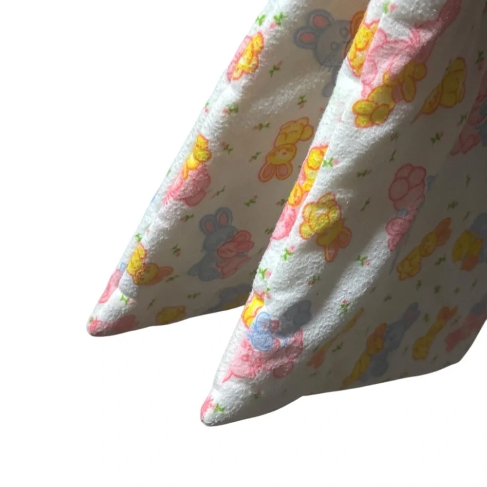 Cute Bunny Print Baby changing mat/ bassinet pad liner 11”x23” 90s‎ Y2K - Picture 4 of 7